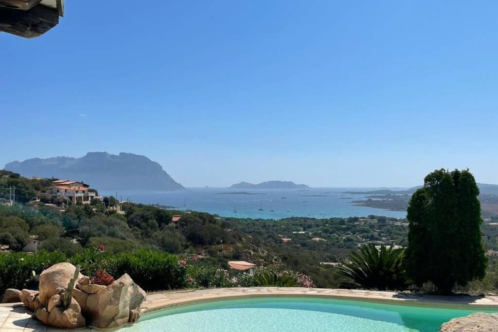 Villa And Pool Tavolara View Porto Istana Extérieur photo